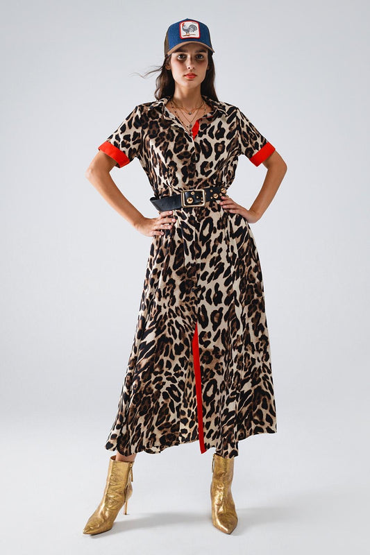 Scarlet Safari Dress